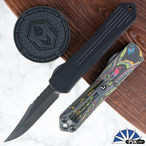 Heretic Knives Manticore-X Tanto DLC Blade Black Handle Camo