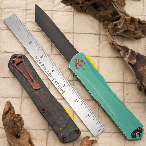 bounty hunter セット Heretic Knives Hydra H006-6A-Bounty Tanto Magnacut DLC Blade