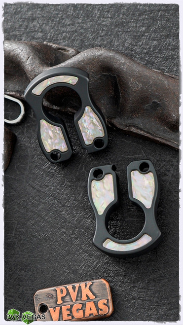 John Gray 1/2" Keyper Aluminum Inlayed Mother Of Pearl