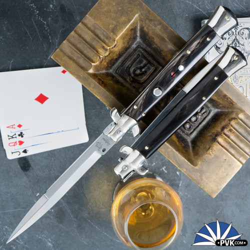 Latama Swivel Bolster 28CM Buffalo B/W Horn Bayonet