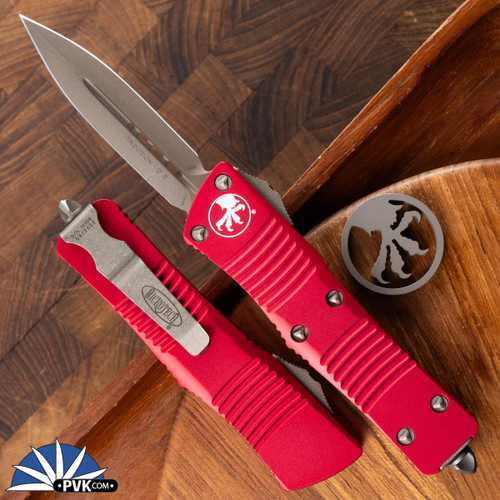 Microtech UTX-85 232-13APRD Double Edge Apocalyptic Bronze Blade
