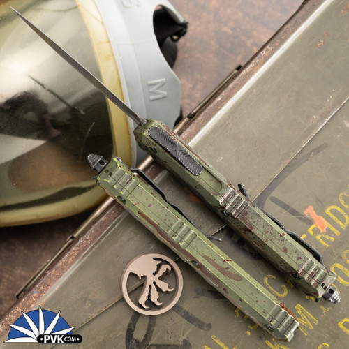 Microtech Makora 206-1OBDS Double Edge OutBreak Blade, OutBreak Handle ...