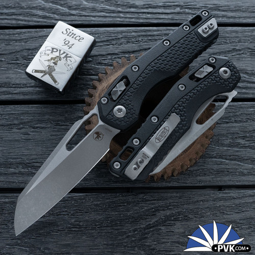 Microtech Standard Issue MSI 210T-10APPMBK Ram-Lok Polymer Black,  Apocalyptic Blade