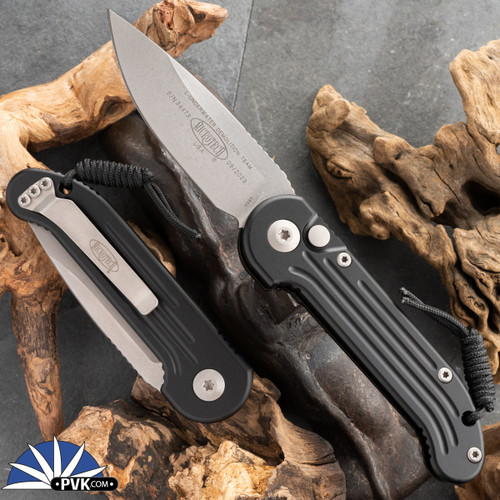 Microtech LUDT Auto 135-10AP Apocalyptic Blade, Satin Flats Torx HW