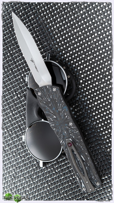 Brian Tighe Custom Twist Tighe D/A OTF Satin Dagger Artic Fat Carbon
