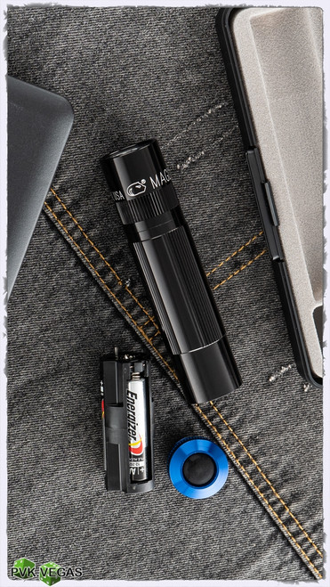 Maglite XL50 Spectrum Series LED AAA Blue Flashlight