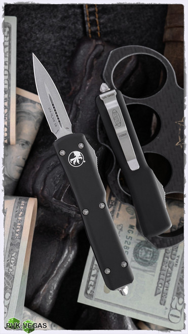 Microtech UTX-70 CA Legal D/A OTF D/E Stonewash Finish CA147-10