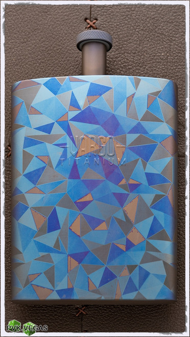 PVK Custom Titanium Vargo Flask Tacoflage