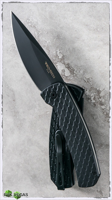 Protech Magic 2 Hidden Scale Release Auto Black Blade Black Handle