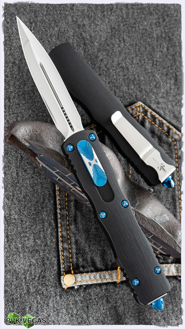 Marfione Custom Dirac Delta Mirror Polish Blue Hardware