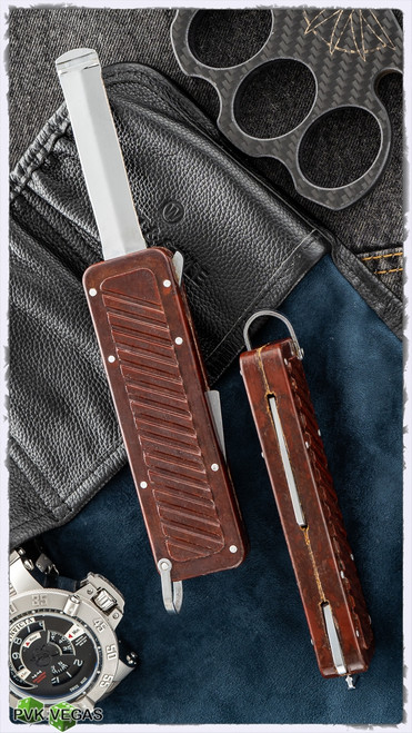 Vintage (1950)Military Russian Army NP-58 VDV Knife USSR Soviet Blunt Tip Double Edge OTF