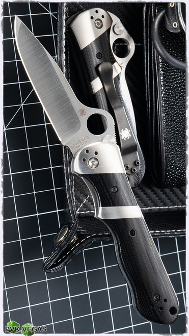 Spyderco Vallotton Lil' Sub-Hilt D/A Auto Conversi