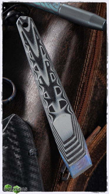 Warren Thomas Custom Pry Bar Gray Black Carbon Fiber