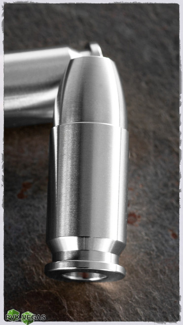 MW .44 Cal. Nickle Silver Plated Brass Lanyard Bead