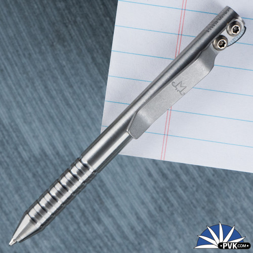 Maverick Customs Mini FU Flipper Univeral Pen Titanium Satin Finish