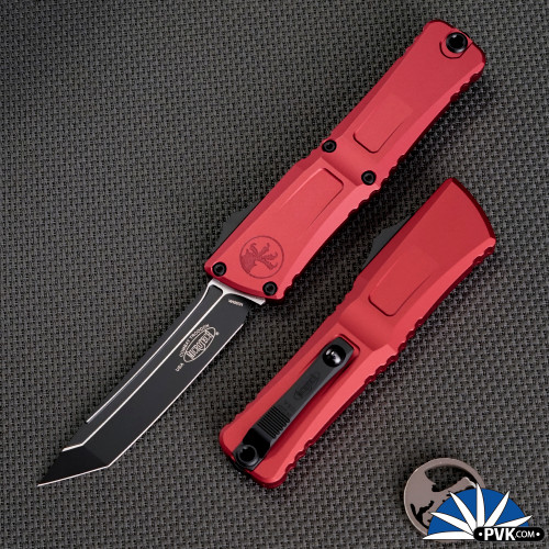 ◆ept◆ DIVE LE BLACKRED 11374269 Microtech Scarab 2 Gen 3 1279-1RD Tanto Black Blade, Red