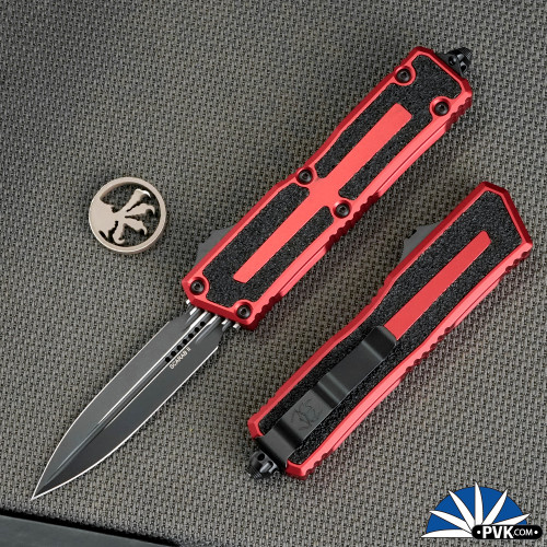 Microtech Scarab 2 Gen 3 1280-1RD-C5Z4 Cerakote Red Double Edge