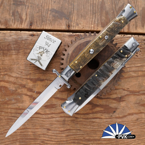 Frank Beltrame 11" Italian Swinguard Bayonet Blade, Rams Horn (28CM)