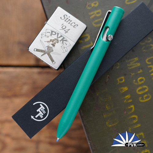 Tactile Turn Ultem Bolt Action Pen Standard Size 5.6", Green