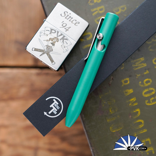 Tactile Turn Ultem Bolt Action Pen Mini Size 4.4", Green