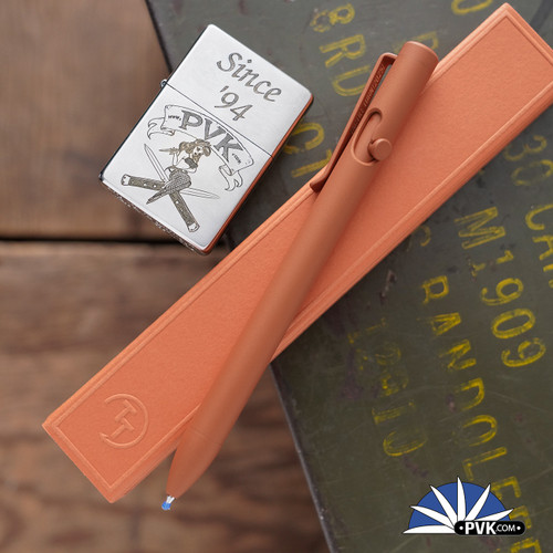 Tactile Turn Tonal Bolt Action Pen Standard Size 5.6", Terracotta