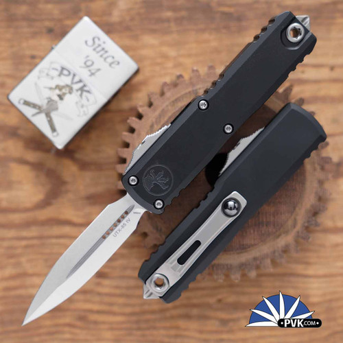 Microtech UTX-70 Gen 4 11474-10, Double Edge Stonewash Blade