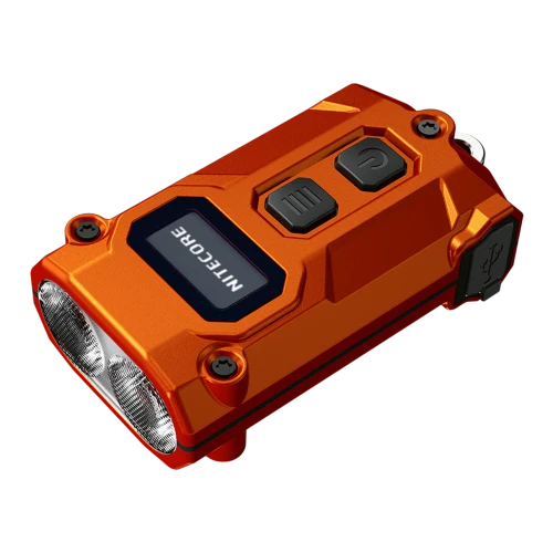 Nitecore TINI 3 600 Lumen Rechargeable Keychain Flashlight - Orange