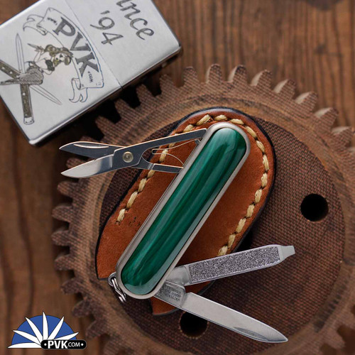 Zieba x PVK Exclusive SAK Classic Cast Scales -  Green Malachite