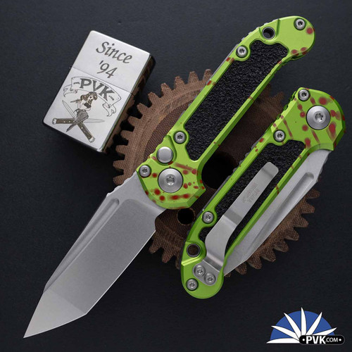 Microtech LUDT 135-10Z Zombie-Tech Stonewash with Satin Flats - PVK