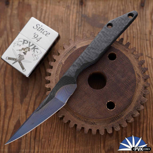 Warren Thomas チタン マネークリップ Warren Thomas Custom Keychain Fixed Blade, Full Titanium With