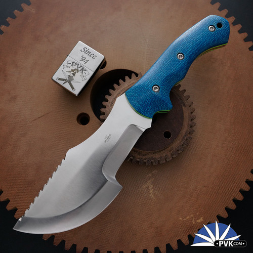 Juergen Schanz WSK Tracker, Satin Niolox Blade, Black Linen