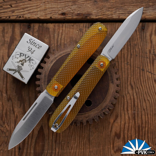 Boker Coffin Slipjoint Folding Knife MagnaCut Satin Drop Point Blade, Ultem Handles