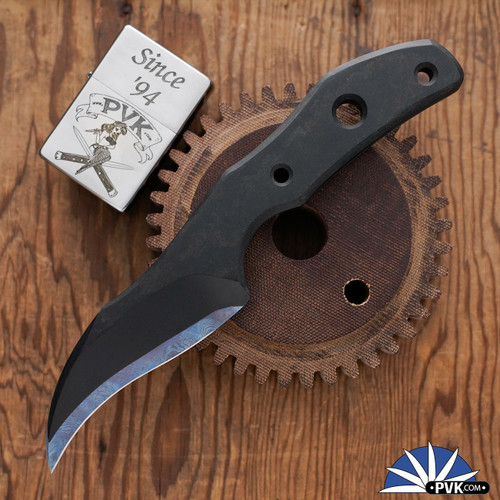 Warren Thomas Custom Hawkbill, 6al4V Titanium & Carbon Fiber Laminate Blade and Handle