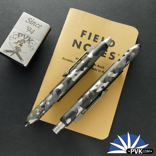 Blackside Customs Titanium Pen Click Tank - Foilcam Finish