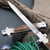 AKC X-treme 11" Shadow Switchblade (Bolster Release) Polished Bayonet, Stag Scales.
