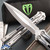 Biegler Bladeworks Double Edge Rockstyle, Magnacut, Titanium Valerii Handle