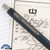 Blackside Customs Pen - Aircraft Aluminum, Distressed Midnight Blue, Ti Clip