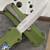 Benchmade Mini Infidel OTF 3350-2302 Stonewash S30V Blade, Woodland Green Handle Limited Edition