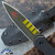 Blackside Customs P7SDM, Bounty Hunter Finished Magnacut, Black G10 Scales, Black Kydex Sheath