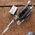 Frank B Italian Stiletto 11" Dagger Blade B/W Buffalo Horn (28CM)