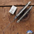 Frank B Italian Stiletto 11" Dagger Blade B/W Buffalo Horn (28CM)