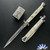 Frank B Italian Stiletto 11" Dagger Blade, Mother Of Pearl (28CM)