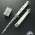 Frank B Italian Stiletto 11" Kris Blade White Pearlex (28CM)