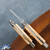 Frank B Italian Stiletto 9" Bayonet Olive Wood (23CM)