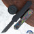 Heretic Knives Manticore-X Tanto DLC Blade Black Handle Camo-Carbon Awesome 80's Cover Black HW