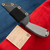 John Gray Burbank Traveler, Gray Aluminum Topo Handle Scales
