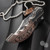 Jeff Vandermeulen Custom Double Homicide #120, Damasteel, Zirconium, Fat Carbon Copper Camo