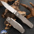 Jack Wolf Knives Vampire Jack Hand Satin Jigged Titanium