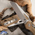 Microtech Standard Issue (MSI) 210-10GTTA Ram-Lok S/E Stonewash Tan G10