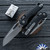 Microtech Standard Issue MSI 210T-10APPMBK Ram-Lok Polymer Black,  Apocalyptic Blade